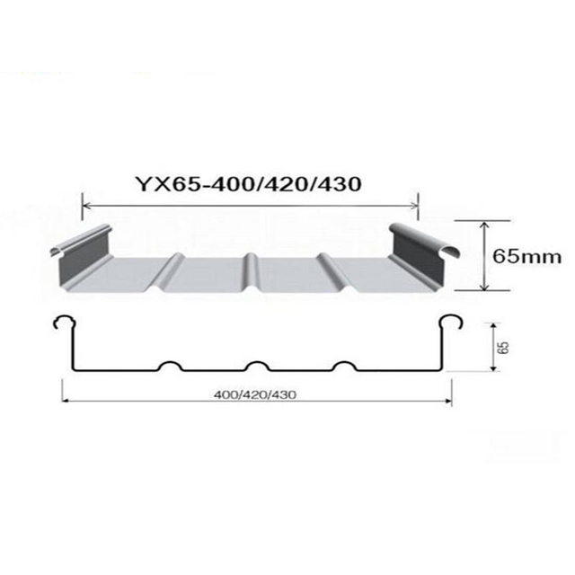 ورقة تسقيف مموجة سبيكة متينة Al-MG-MN